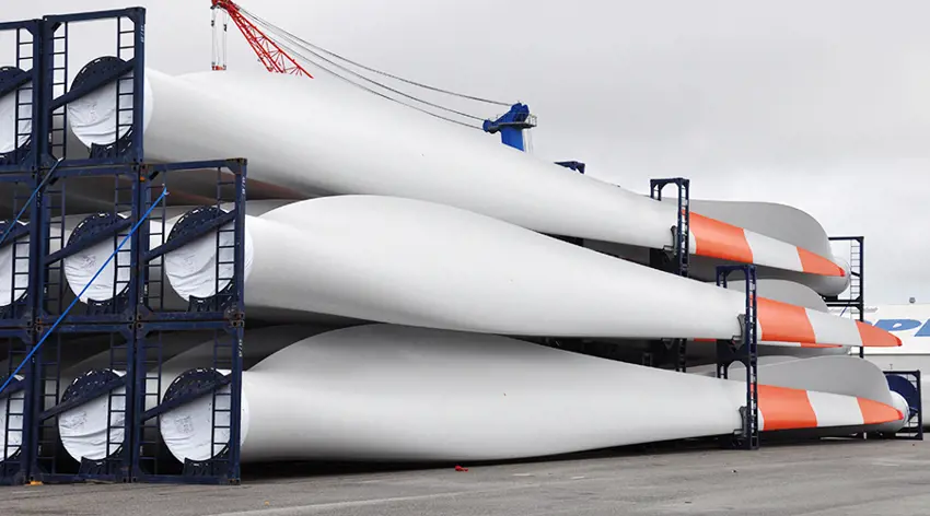 Wind turbine and solar transports and project service